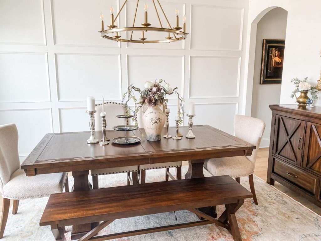 Tudor Style Dining Room Reveal | by Alexandra Nicole Nolan
